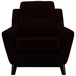 G Plan Vintage The Fifty Three Leather Armchair Capri Burgundy